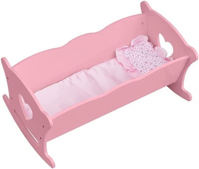 Kids Doll Cradle και σετ κλινοστρώσεων