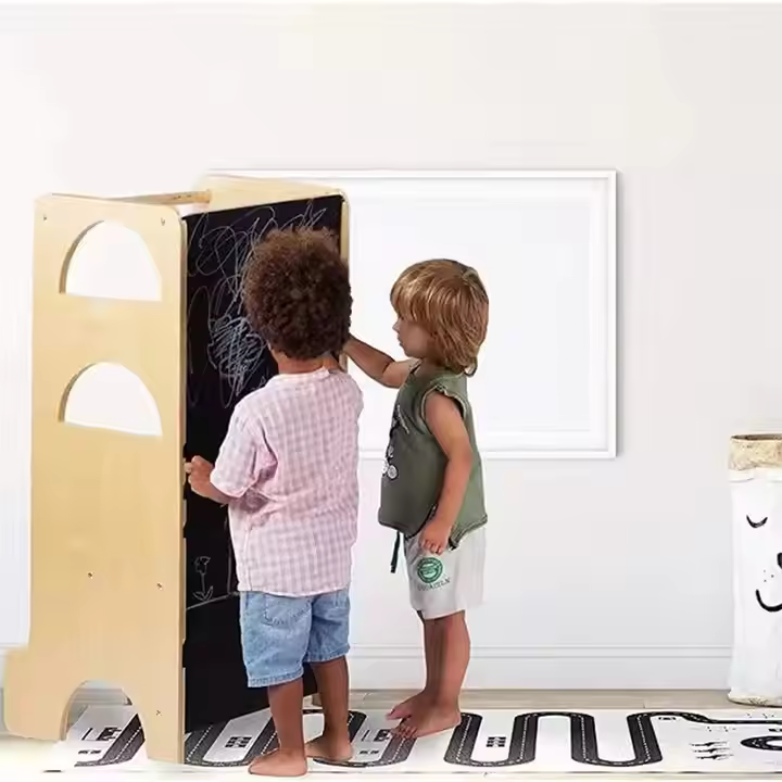 Wooden Kitchen Helper Tower